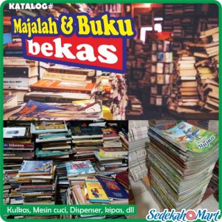 Aneka Majalah dan Buku Bekas